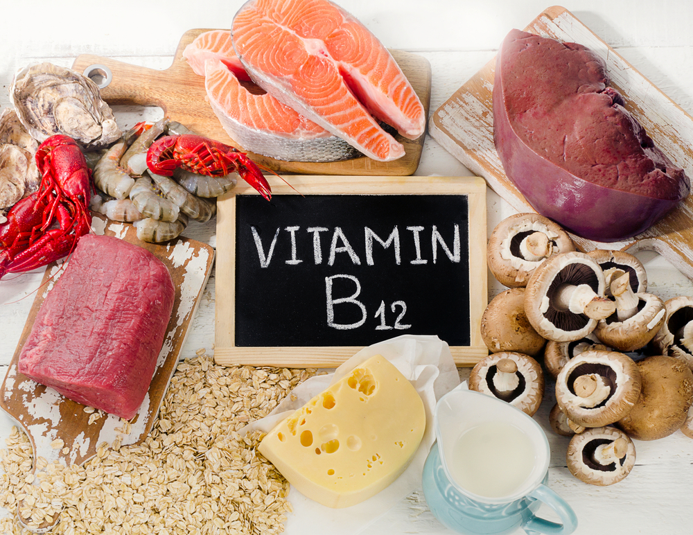 Natural,Sources,Of,Vitamin,B12,(cobalamin).,Healthy,Diet,Eating.,Top